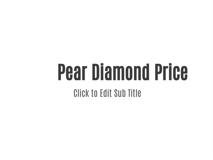 pear diamond price click to edit sub title