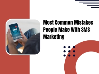 most common mistakes people make with