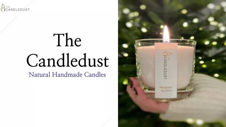 the candledust natural handmade candles