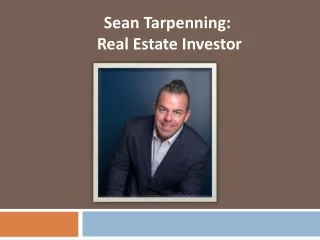 Sean Tarpenning: Real Estate Investor