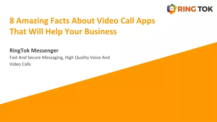 8 amazing facts about video call apps that will help your business
