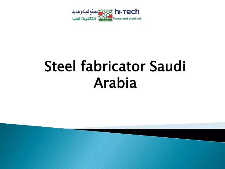 s steel fabricator saudi arabia
