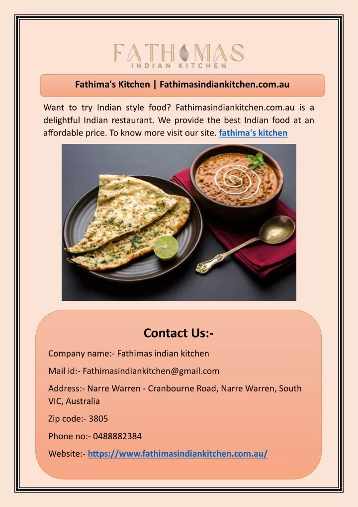fathima s kitchen fathimasindiankitchen com au