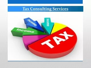 tax consulting services