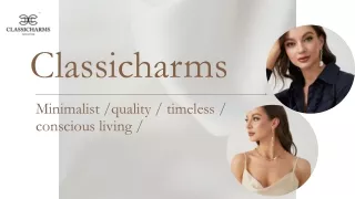 Enhance Your Look with Classy Pearl Jewelries from Classicharms
