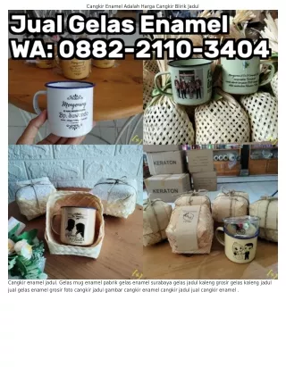 Ö88ᒿ-ᒿ11Ö-ЗԿÖԿ (WA) Gelas Enamel Grosir Harga Souvenir Mug Enamel