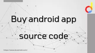 Buy Android App Source Code
