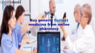 Generic Fioricet