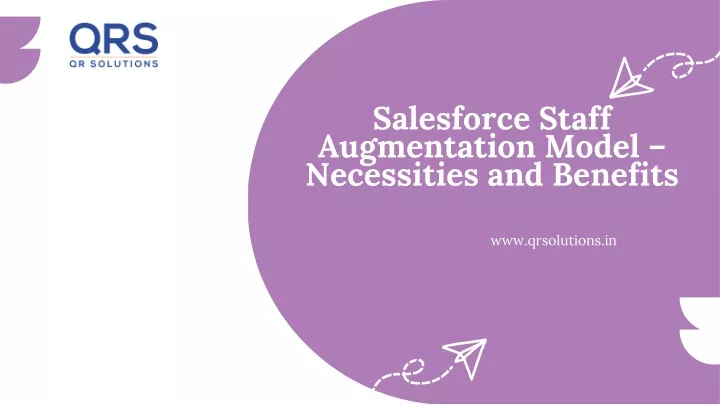 salesforce staff augmentation model necessities