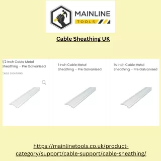 cable sheathing uk