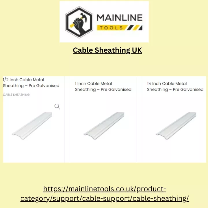 cable sheathing uk