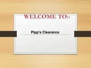 welcome to