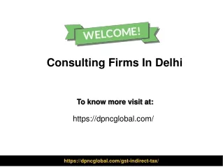 consulting firms in delhi