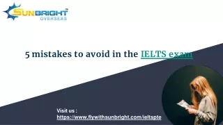 5 mistakes to avoid in the ielts exam