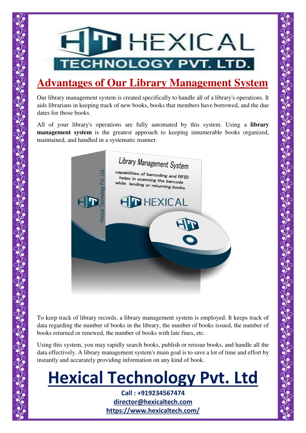 PPT - Advantages of Our Library Management System PowerPoint ...