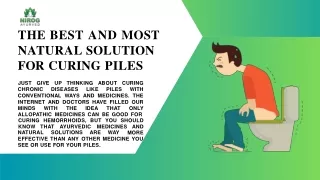 the best and most natural solution for curing