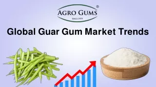 Global Guar Gum Market Trends
