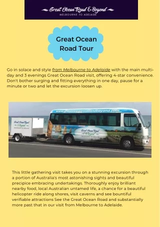 great ocean road tour