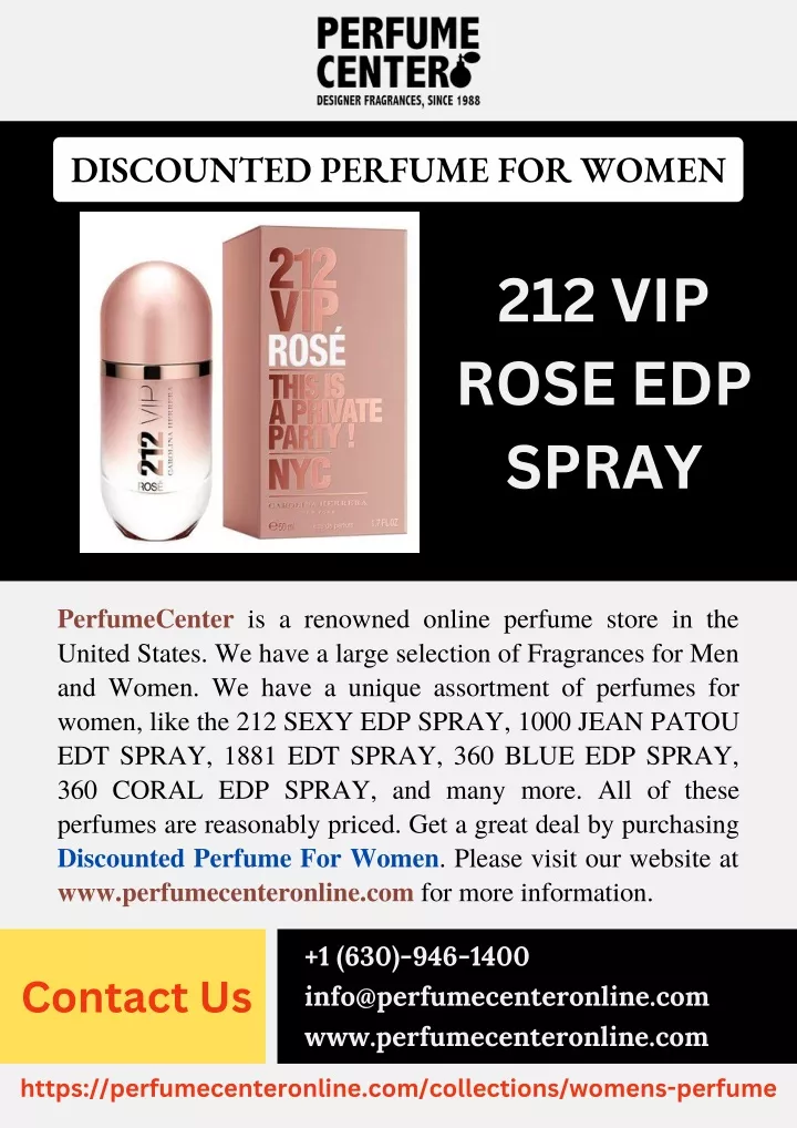 discounted perfume for women