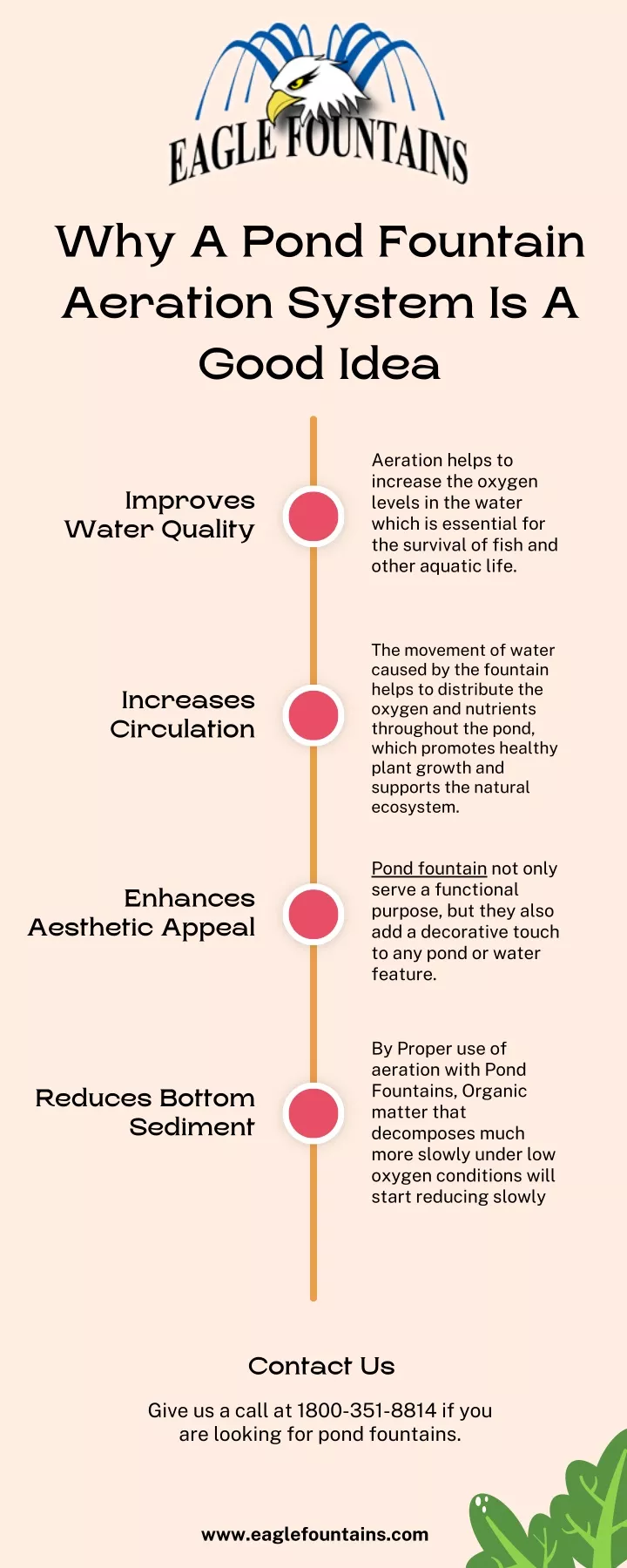 why a pond fountain aeration system is a good idea