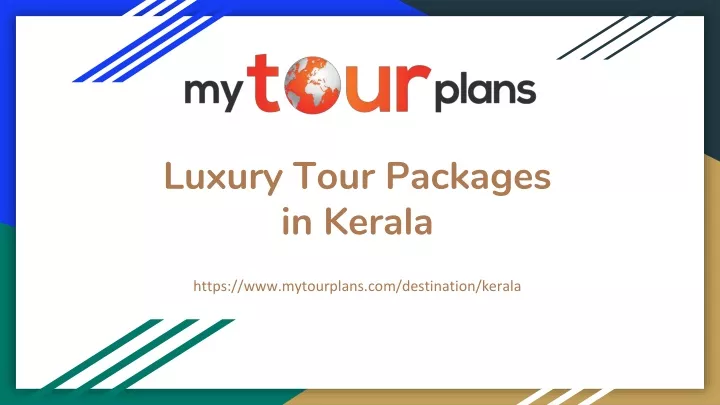 luxury tour packages in kerala