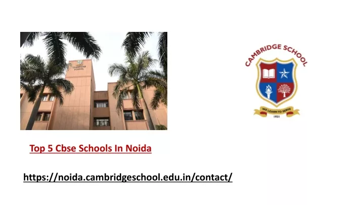 top 5 cbse schools in noida