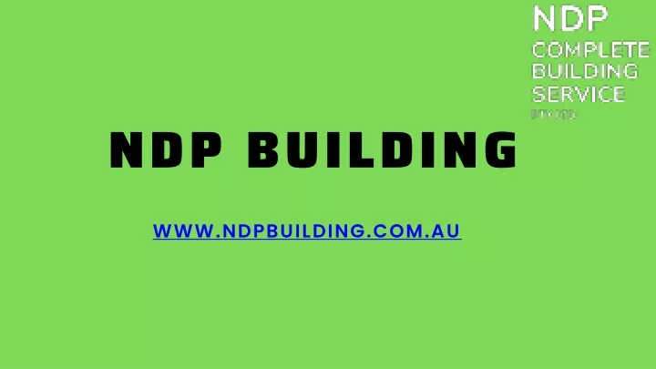ndp building