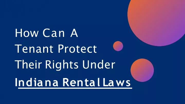 how can a tenant protect their rights under