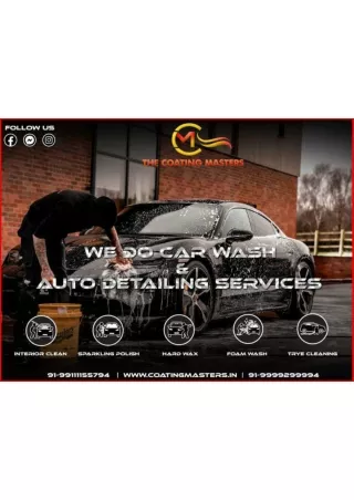 Car wash and auto detailing