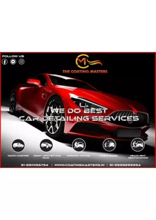 Best Car Detailing Services in Delhi