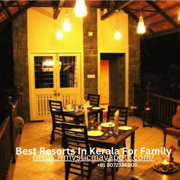 best resorts in kerala for family https