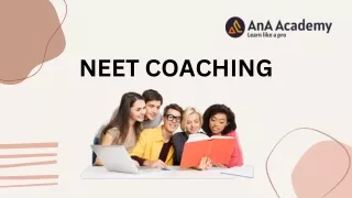 NEET Training Academy in Madurai - AnA Academy