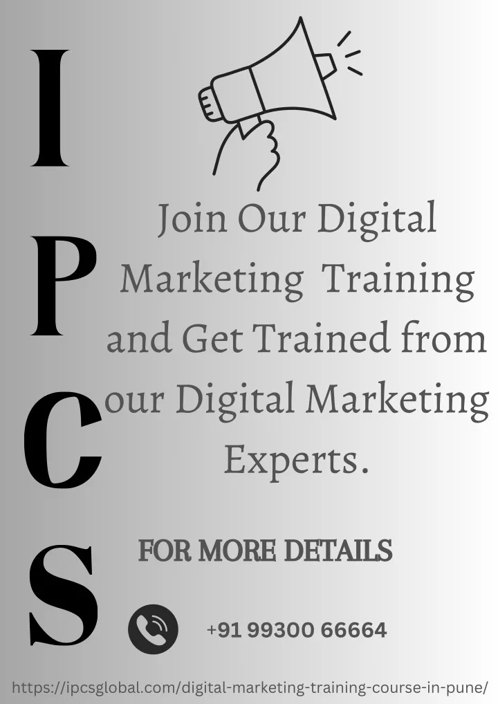 join our digital marketing training