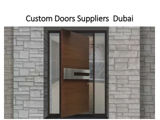 dubaifurniture.co_Custom Doors