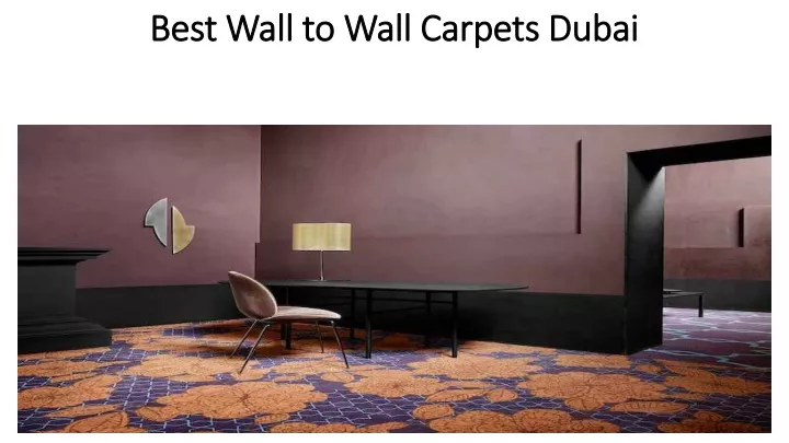 best wall to wall carpets dubai