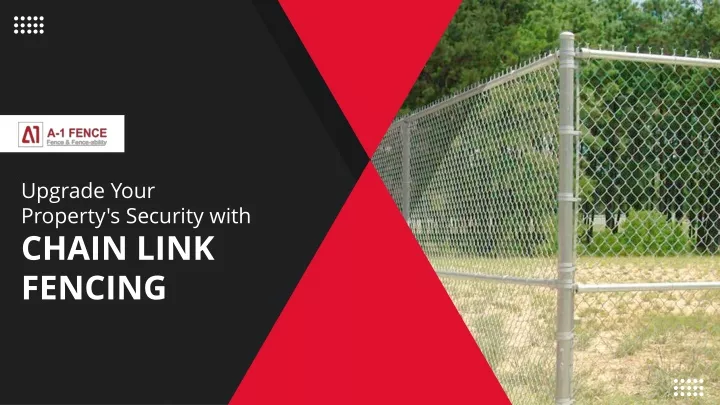 upgrade your property s security with chain link