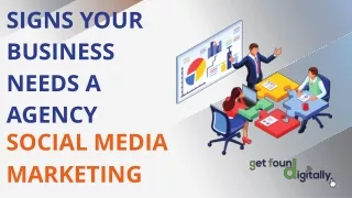 Signs your business needs a  agency  social media marketing