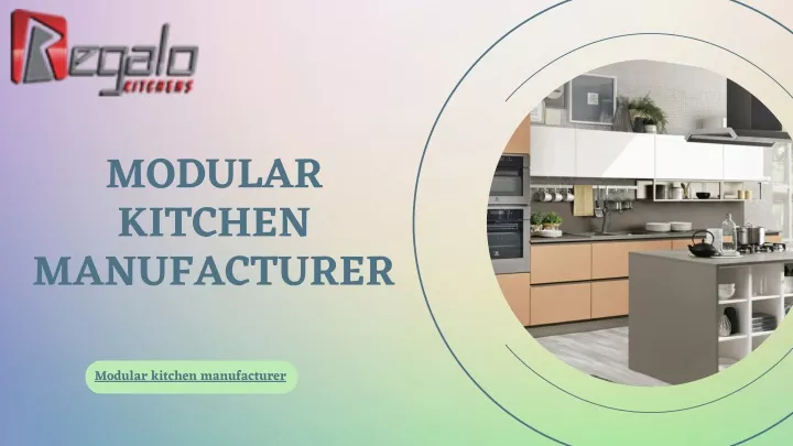 modular kitchen manufacturer