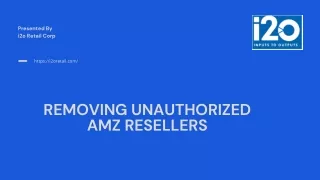 presented by i2o retail corp