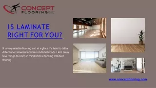 IS LAMINATE RIGHT FOR YOU
