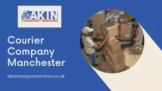 Courier Company Manchester