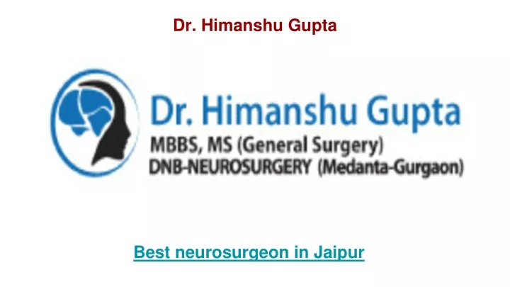 dr himanshu gupta