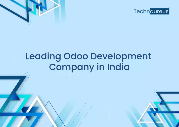 leading odoo development company in india