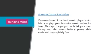 download music free online download