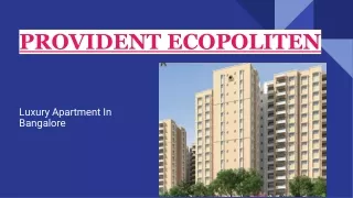 provident ecopoliten