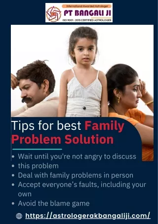 Family Problem Solution | Call Now |  91-8219157676