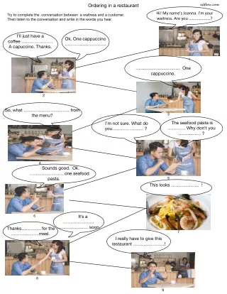 Ordering-in-a-restaurant