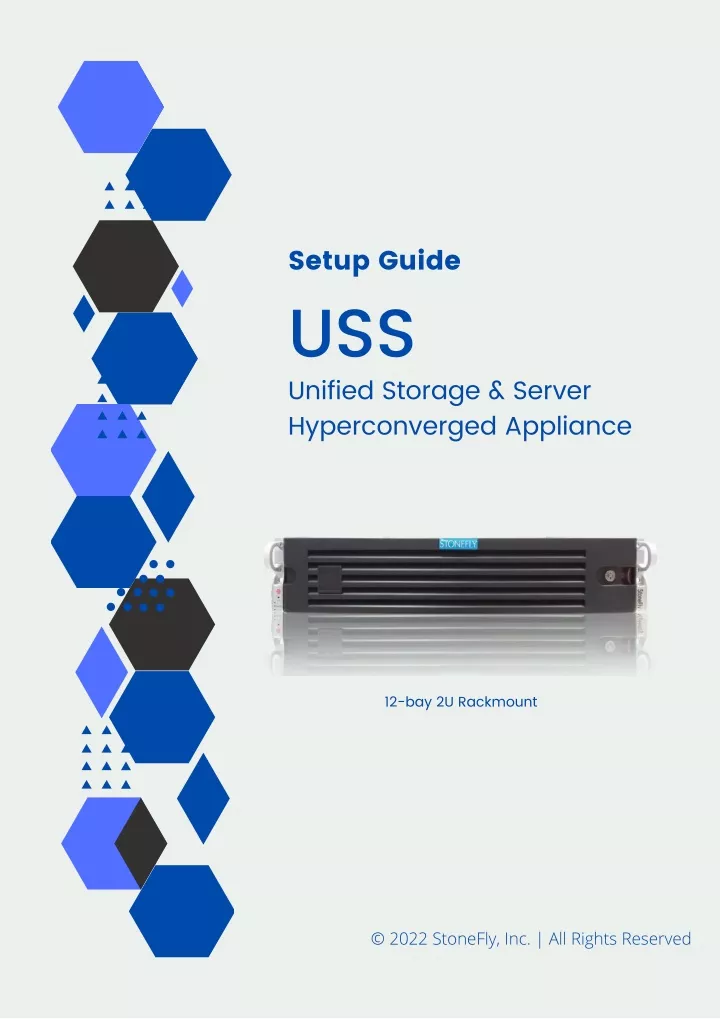 setup guide uss unified storage server