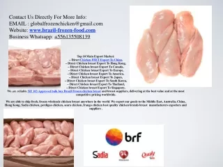 wholesale frozen chicken breast - www.brazil-frozen-food.com
