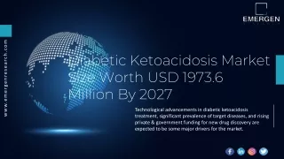 Diabetic Ketoacidosis Market size ,growth & trends